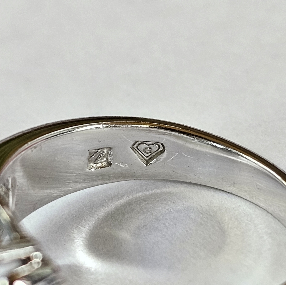 Certified Blue Topaz Sterling Silver Ring Size 7 💍 - Picture 13 of 14